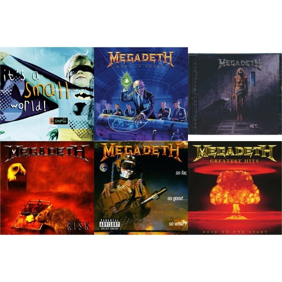 Remaster-Killing Is My Business & Rust In Piece & Countdown To Extinction & Risk & So Far So Good So What & Greatest Hits [CD Bundle]