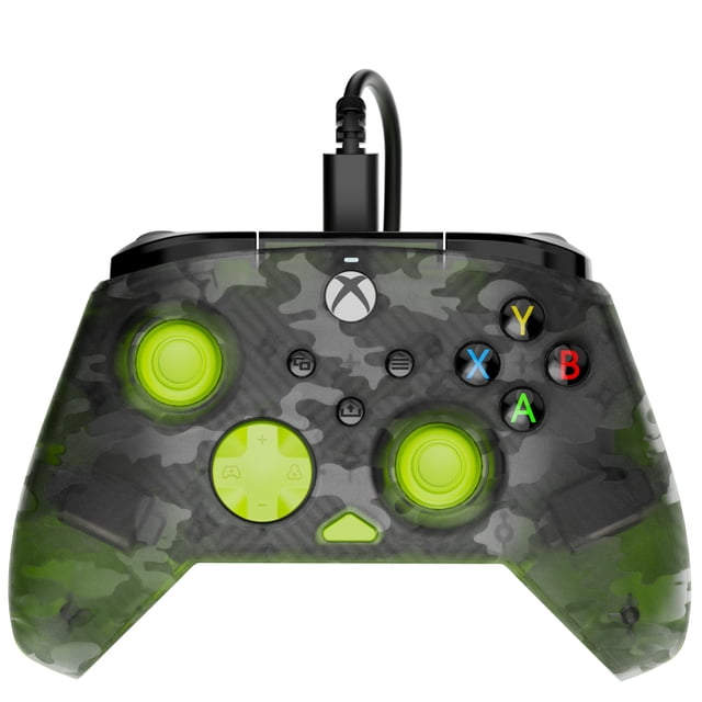 Turtle Beach Rematch Core Wired Gaming Controller (Ghost Black Camo/Yellow) for XBOX Series X|S, XBOX One, & Windows 10/11 PC