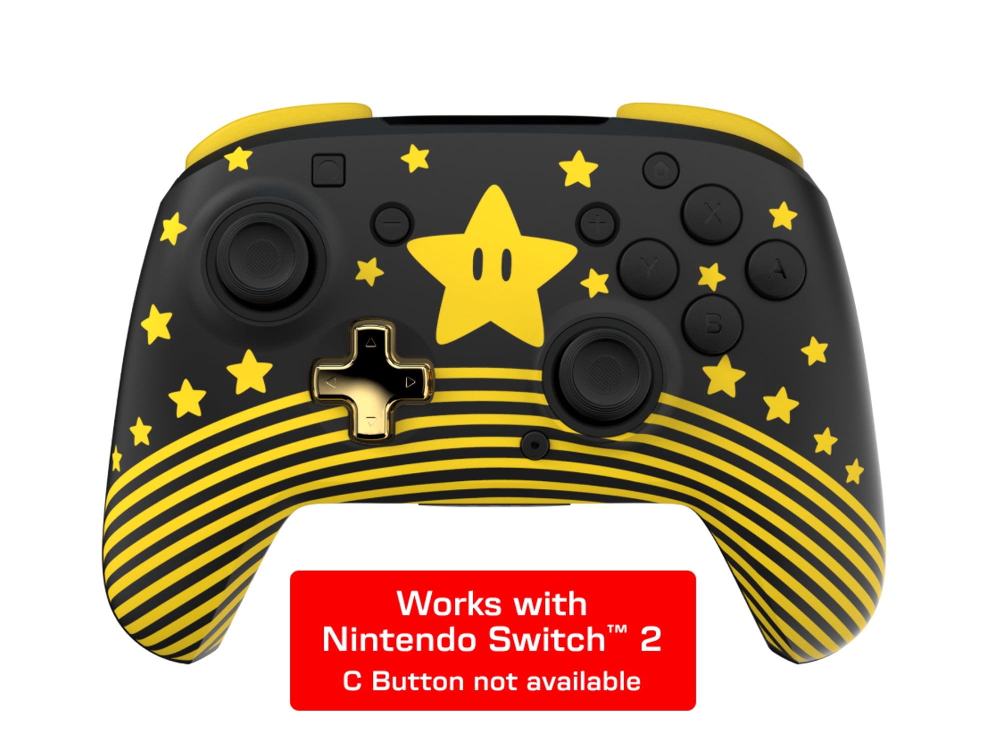 Turtle Beach Rematch Wireless Controller - Nintendo Switch - Super Mario Star