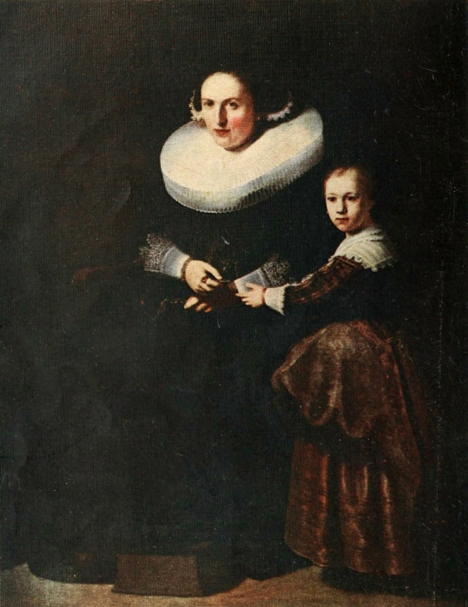Rembrandt 1908 Suzanna van Collen Canvas Art - Rembrandt (18 x 24)