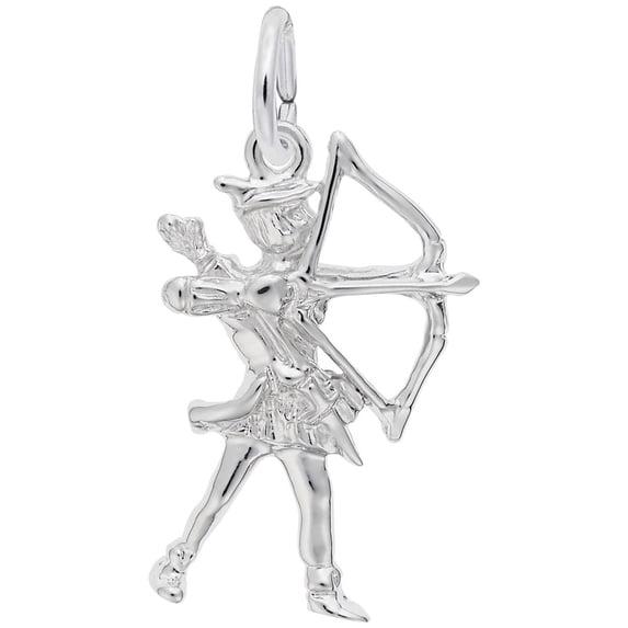 Rembrandt Archer Charm, Sterling Silver - Walmart.com