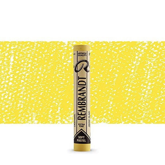 Rembrandt Artist Soft Pastels - Brights Light Yellow 201.7