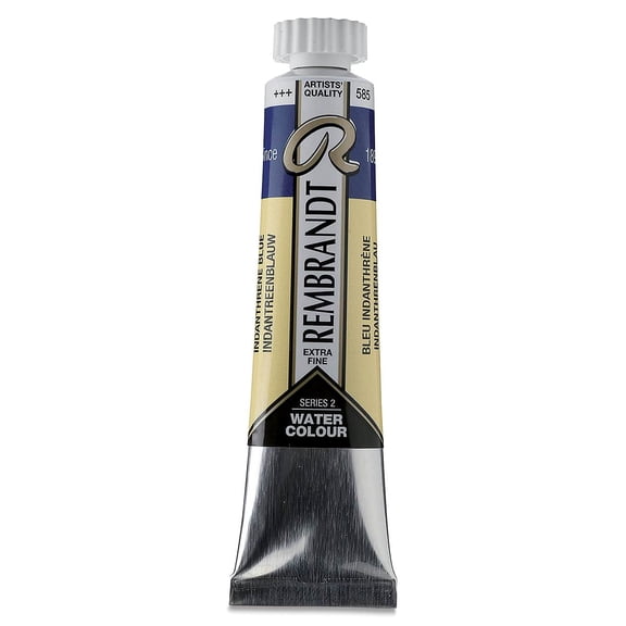 Rembrandt Artist Watercolors - Indanthrene Blue, 20 ml tube