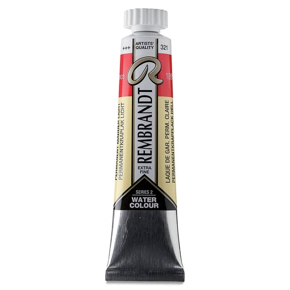 Rembrandt Artist Watercolors - Permanent Madder Lake Light, 20 ml tube