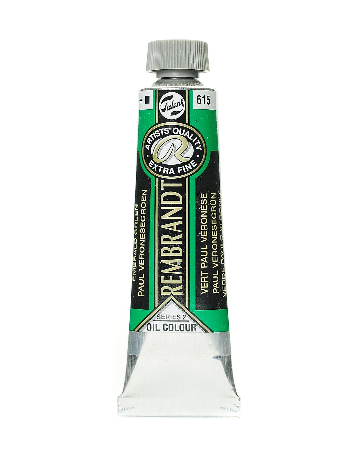 Rembrandt Artist's Oil Colors, 40 mL, Emerald Green, 615, Pack Of 2
