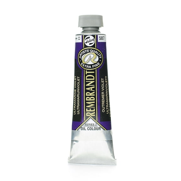 Rembrandt Artist's Oil Colors, 40 mL, Ultramarine Violet, 507, Pack Of 2