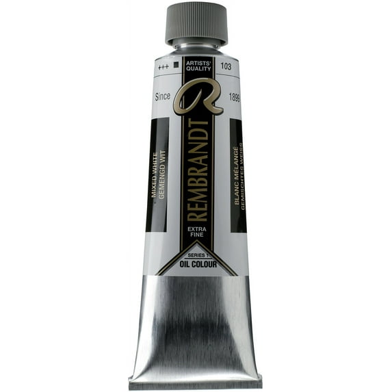 Rembrandt Artists' Oil Color, 150ml, Mixed White