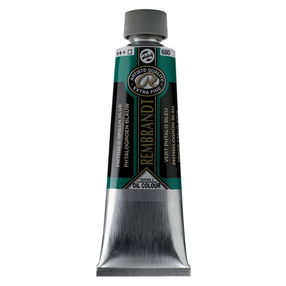 Rembrandt Artists' Oil Color, 150ml, Pthalo Green Blue