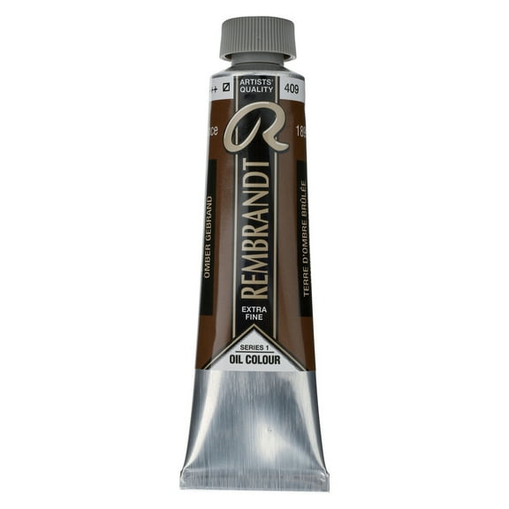Rembrandt Artists' Oil Color, 40ml, Burnt Umber