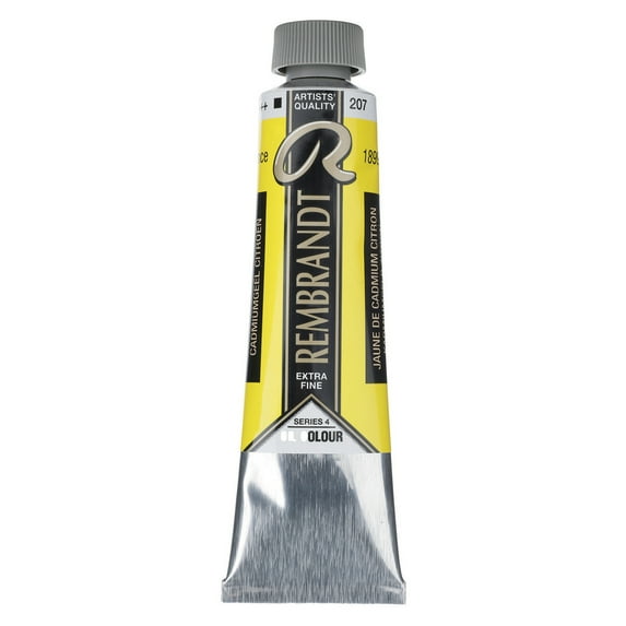 Rembrandt Artists' Oil Color, 40ml, Cadmium Yellow Lemon