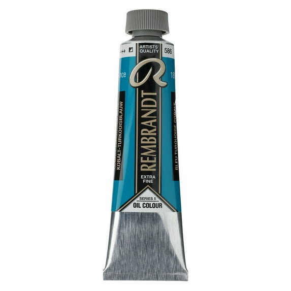 Rembrandt Artists' Oil Color, 40ml, Cobalt Turquoise Blue