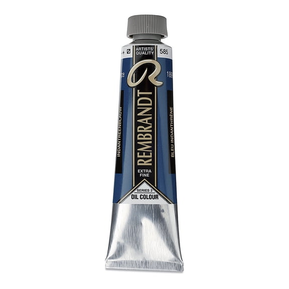 Rembrandt Artists' Oil Color - Indanthrene Blue, 40 ml tube