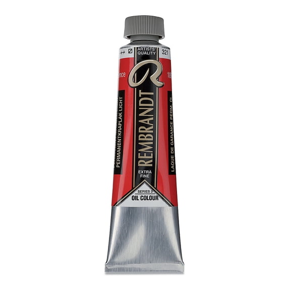Rembrandt Artists' Oil Color - Permanent Madder Light, 40 ml tube