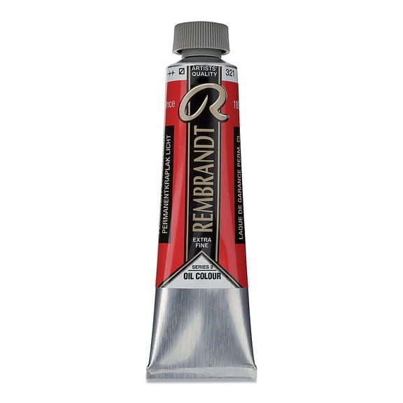 Rembrandt Artists' Oil Color - Permanent Madder Light, 40 ml tube