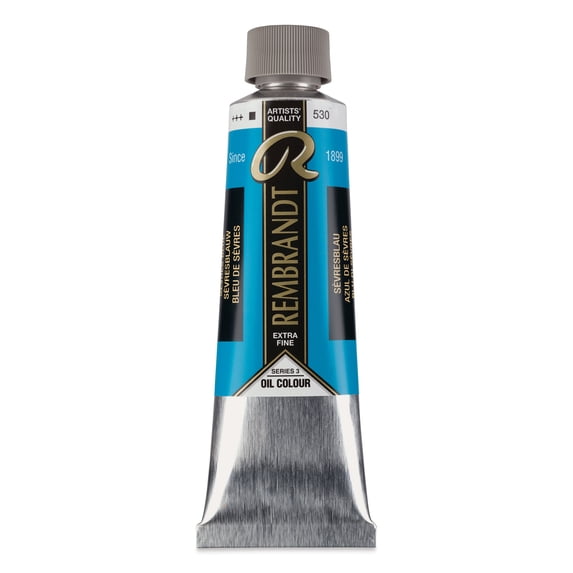 Rembrandt Artists' Oil Color - Sèvres Blue, 150 ml tube