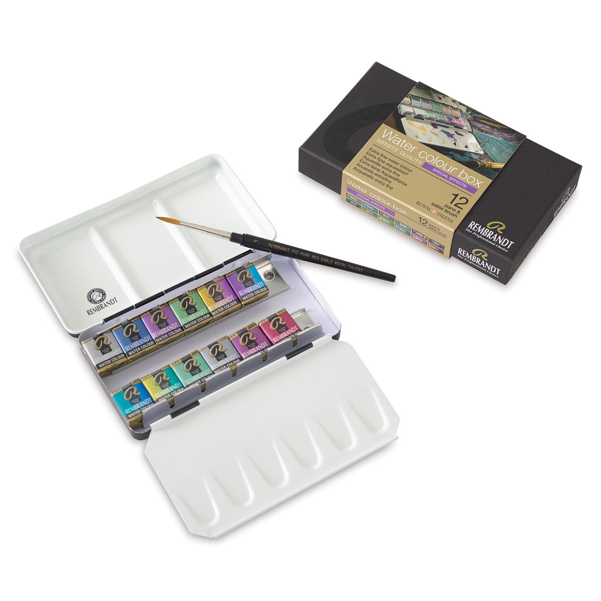 Rembrandt Artists' Watercolors - Set of 12, Special Effects Colors