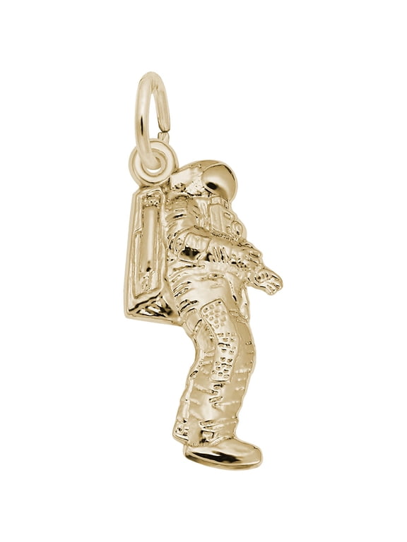 Rembrandt Astronaut Charm, 14K Yellow Gold