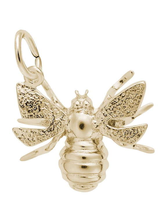 Rembrandt Bee Charm, Gold-Plated Sterling Silver