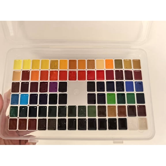 Rembrandt Extra fine Artist Watercolors Handmade Permanent Watercolor 80 Colors 1ml Suitable for Artists Adult Painting Art Supplies