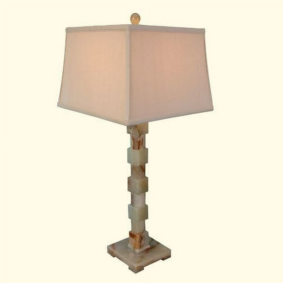 Rembrandt Home Chartreuse Marble 33'' Table Lamp
