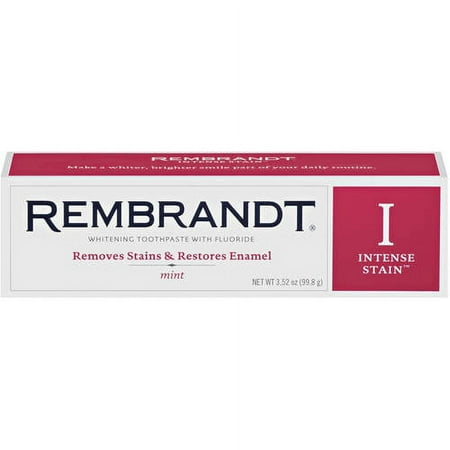 Rembrandt Intense Stain Mint Toothpaste, 3.5 oz