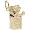 Jacked Box Rembrandt Jack In The Box Charm, 10K Yellow Gold - Walmart.com