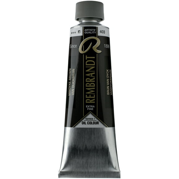 Rembrandt Oil Colour Paint 150ml Series 1-Vandyke Brown
