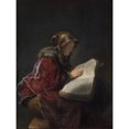 thumbnail image 1 of Rembrandt Old Woman Reading Portrait Extra Large XL Wall Art Poster Print, 1 of 3