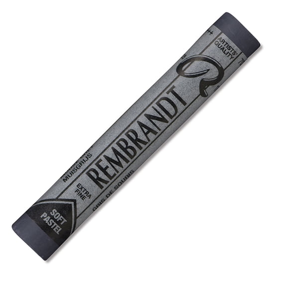 Rembrandt Soft Pastel - Mouse Gray 707.5, Full Stick