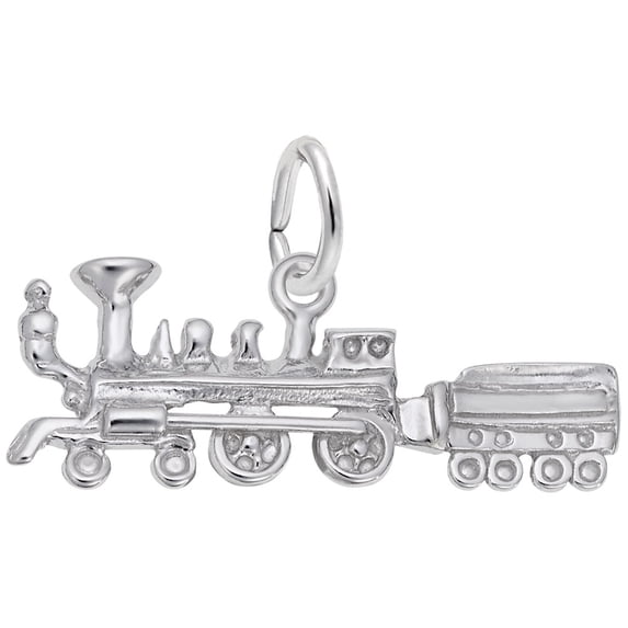 Rembrandt Steam Train Charm, Sterling Silver - Walmart.com