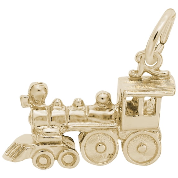 Rembrandt Train Charm, Gold-Plated Sterling Silver - Walmart.com
