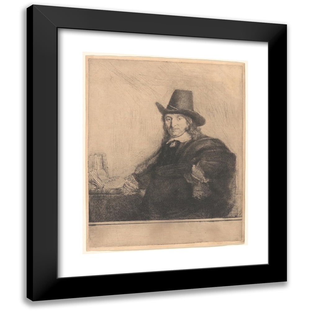Rembrandt van Rijn 15x18 Black Modern Framed Museum Art Print Titled ...