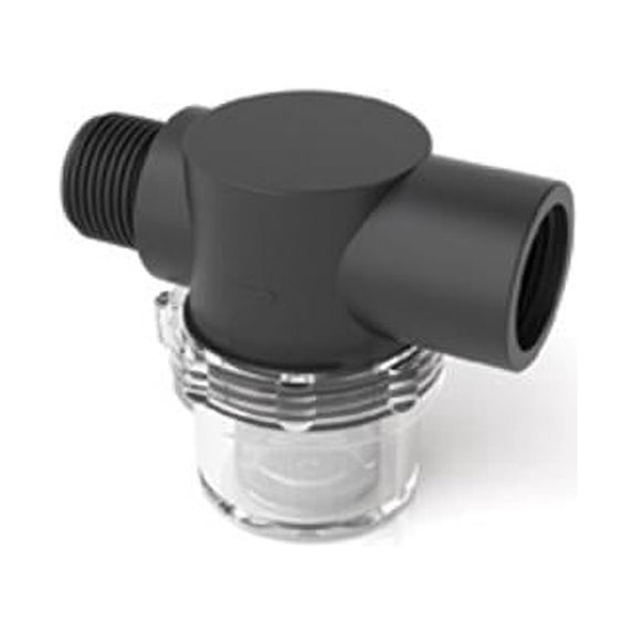 Remco 10546-R Inlet Filter 0.5 in. FNPT x 0.5 in. MNPT, Black