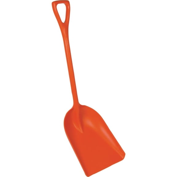 Remco 69827 Shovel,One-Piece,14",PP,Orange CA1