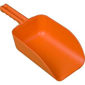 thumbnail image 2 of Remco 65507 128 Oz Orange Polypropylene Scoop - Durable Mini Material Scoop 2 of 4