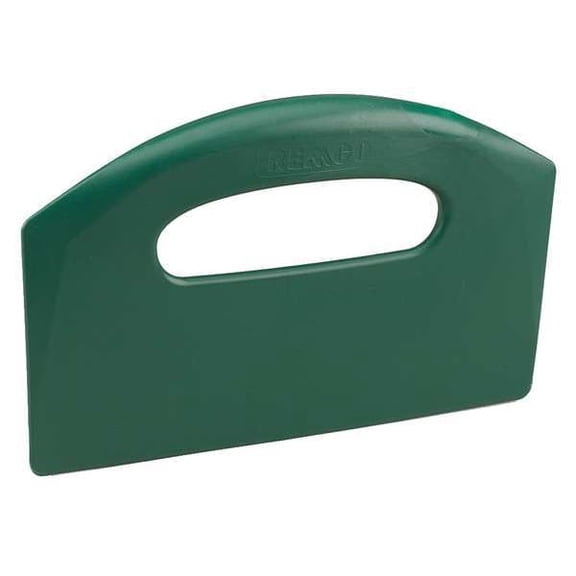 Remco Bench Scraper,Poly,8-1/2 x 5 In,MD Green 6960MD2