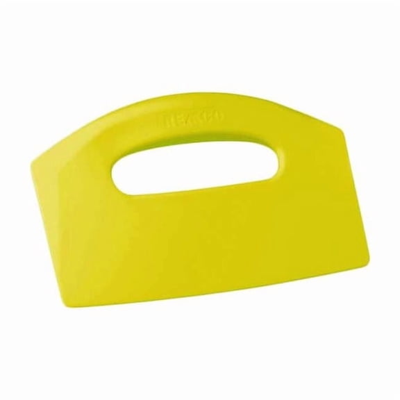 Remco Bench Scraper,Poly,Yellow,8 1/2 x 5 In 69606