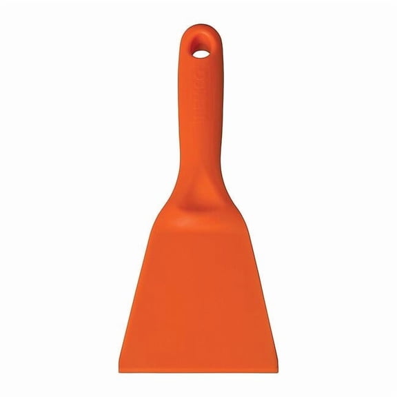 Hand Scraper,3In W x 8In L,Orange,1Piece 69617