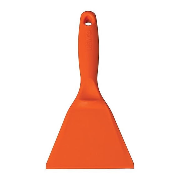 Hand Scraper,Poly,4-3/8 x 9-3/4,Orange 69627