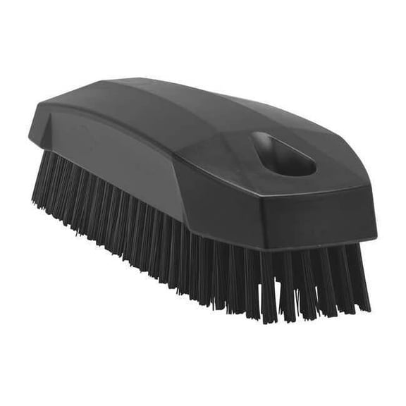 Remco 4-1/2"L Black Hand and Nail Brush 64409