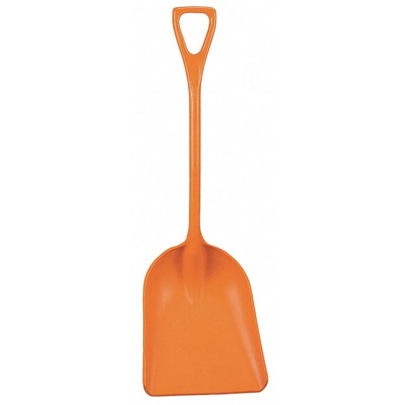 Remco Hygienic Shovel,14 x 17 In.,Orange 69827 69827 ZO-G8544952