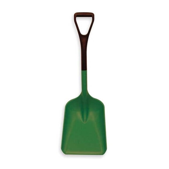 Remco Industrial Shovel,10-1/2 In. W,Green 6898SS