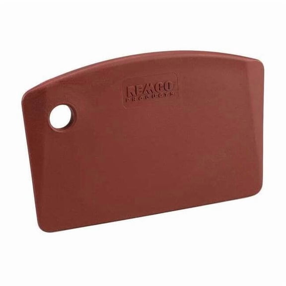 Mini Bench Scraper,5-1/2 x3-1/2,MD Red 6959MD4