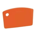 thumbnail image 1 of Mini Bench Scraper, Polypropylene, Orange 69597, 1 of 1