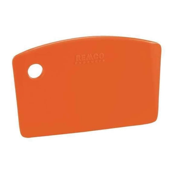 Mini Bench Scraper, Polypropylene, Orange 69597