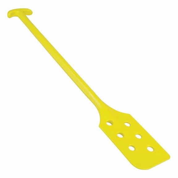Paddle Scraper with Holes,40L,Yellow 67746