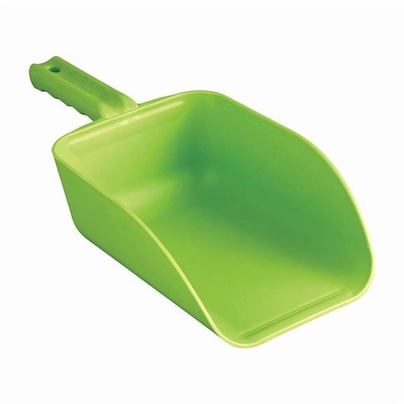 Small Hand Scoop,Capacity 82 oz.,Lime Gr 650077