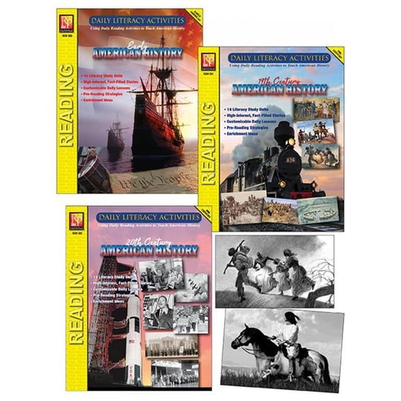 Remedia Publications  Daily Literacy History Set