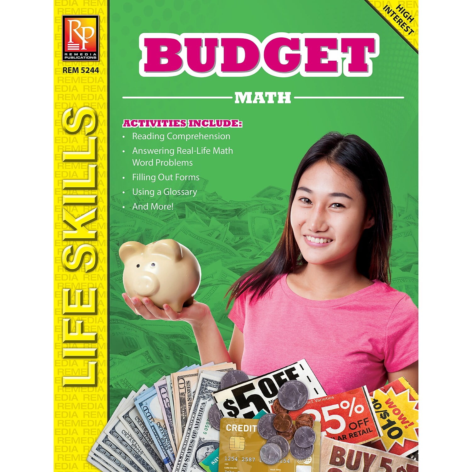 Remedia Publications REM5244 Budget Math - Life Skills - Walmart.com