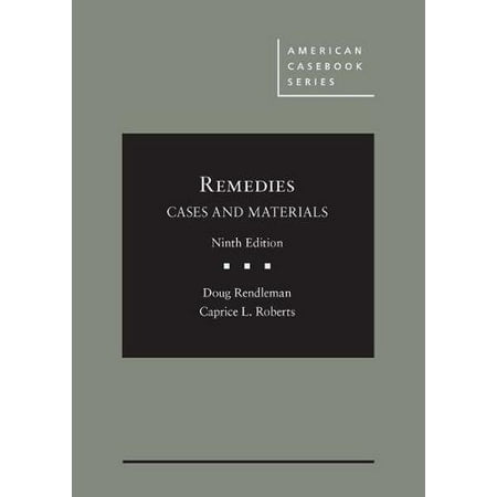 Pre-Owned Remedies, Cases and Materials (American Casebook Series), 9781683285717, 1683285719, Hardcover, 9 edition